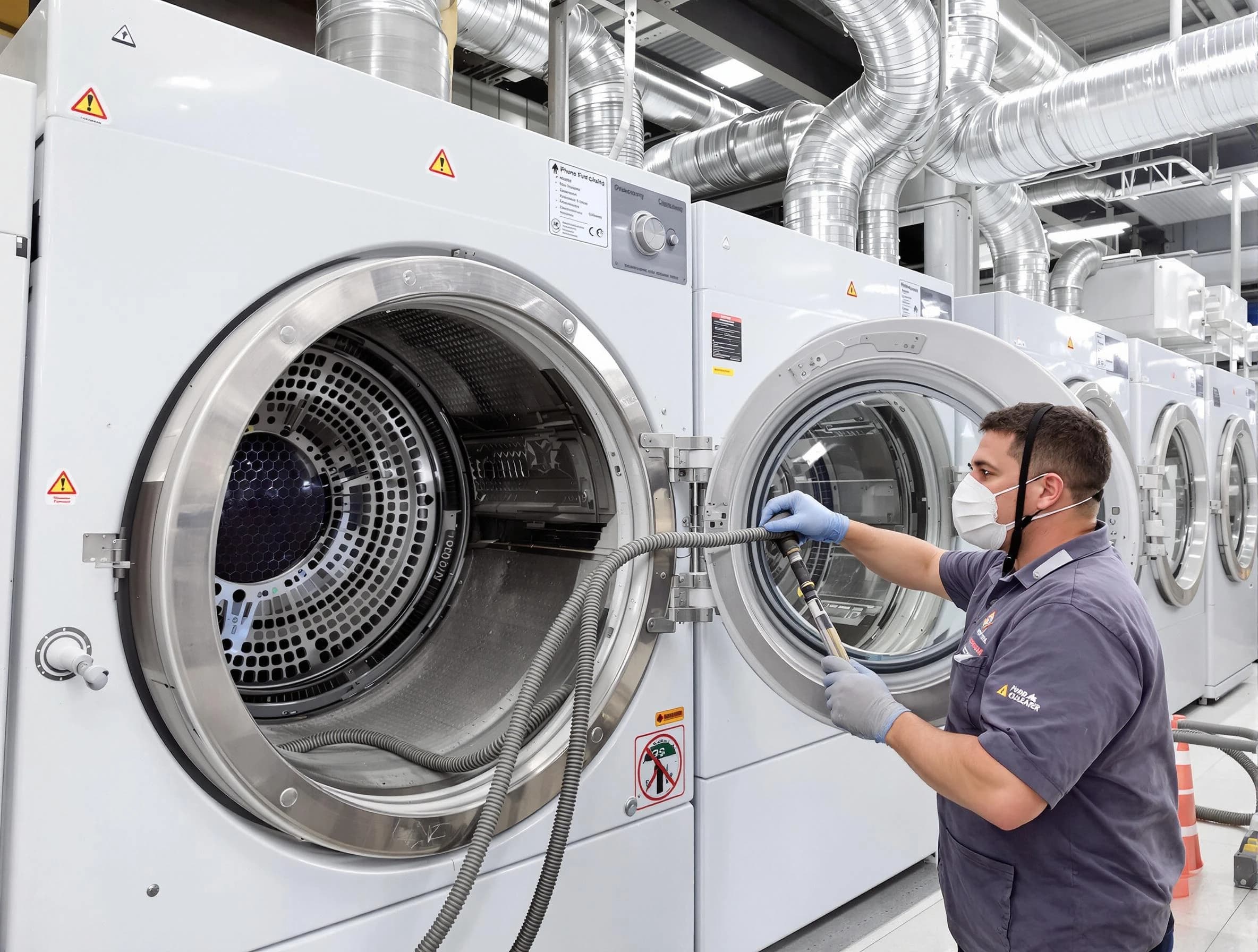 Industrial-grade dryer vent cleaning by Colonial Heights Dryer Vent Cleaning in Colonial Heights