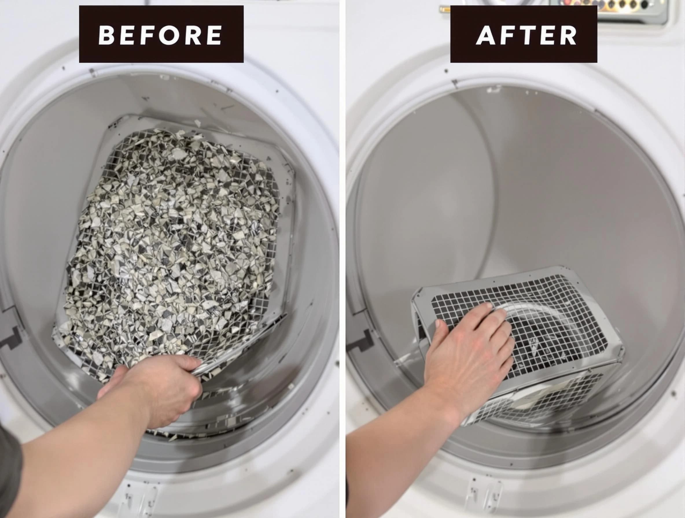 Professional lint trap cleaning by Colonial Heights Dryer Vent Cleaning in Colonial Heights